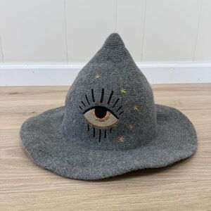 Disney Parks Grey Hocus Pocus Evil Eye Witch Hat
